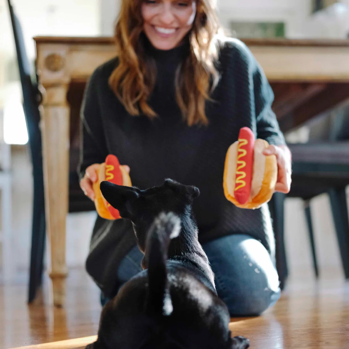 PLAY American Classic Hot Dog Plush Toy