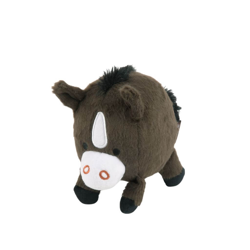 PLAY Barnyard Buddies, Harley the Horse dog toy against a white background.