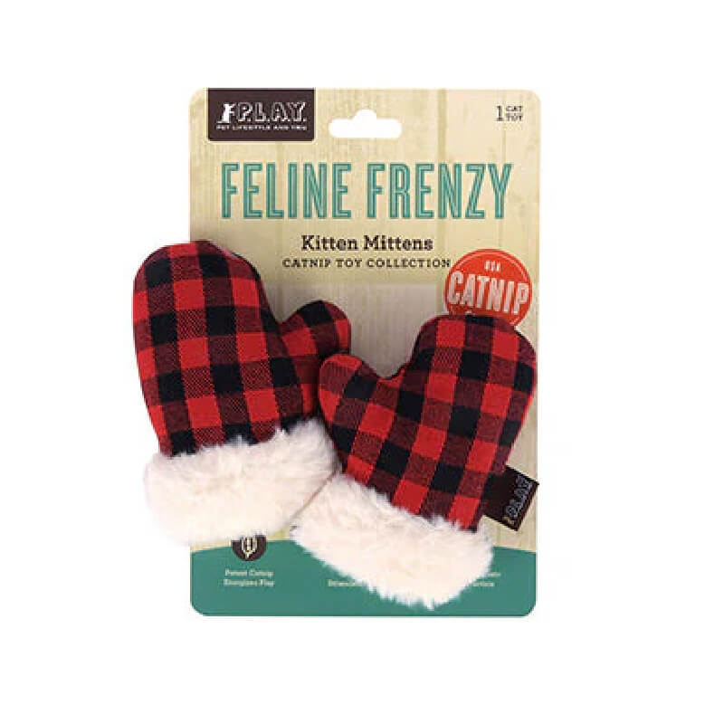 PLAY Feline Frenzy, Catnip Toy | Kitten Mitten