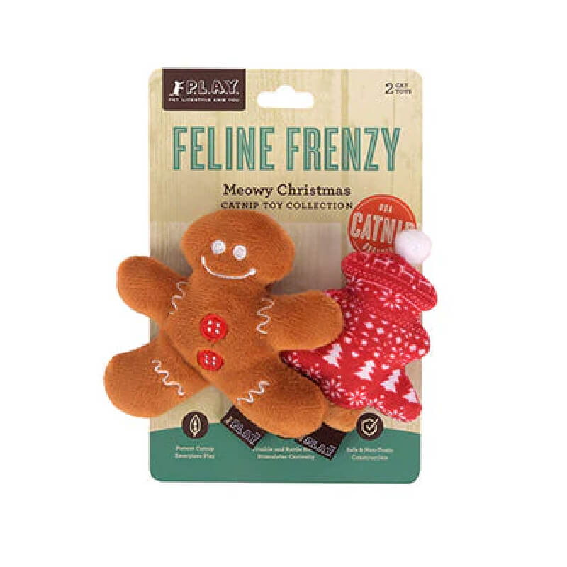 PLAY Feline Frenzy, Catnip Toy | Meowy Christmas