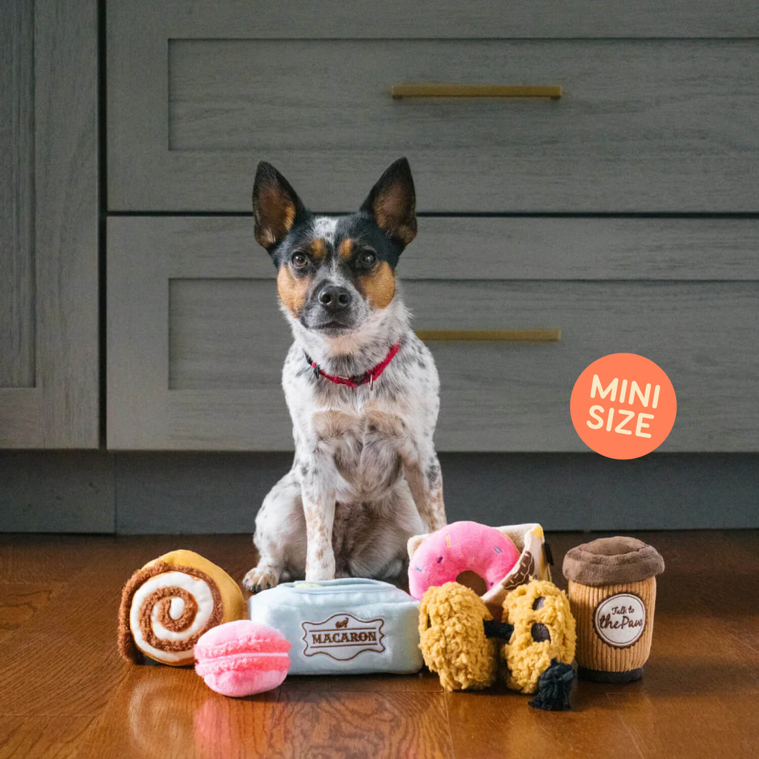 PLAY Pup Cup Cafe Cinnamon Roll Toy