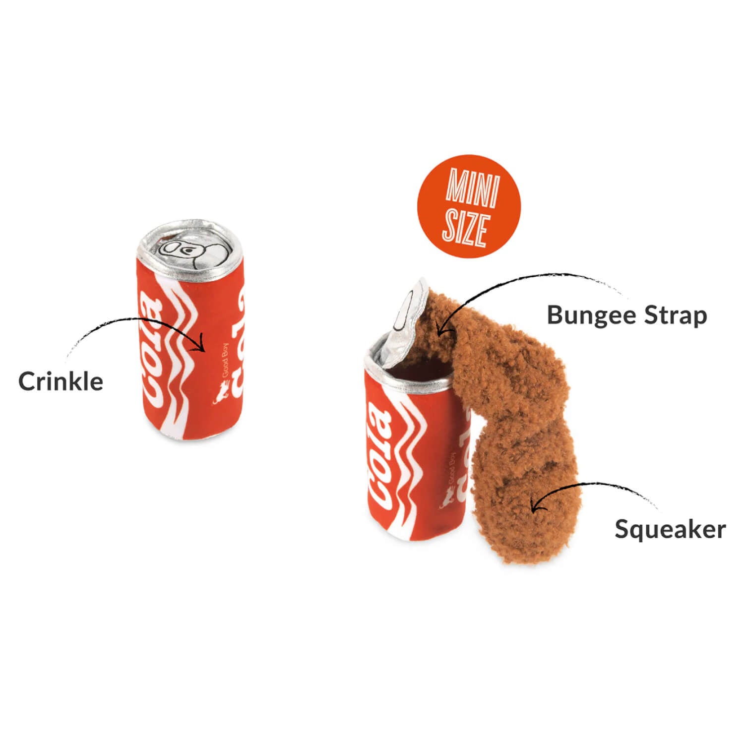 PLAY Snack Attack Good Boy Cola Plush Toy