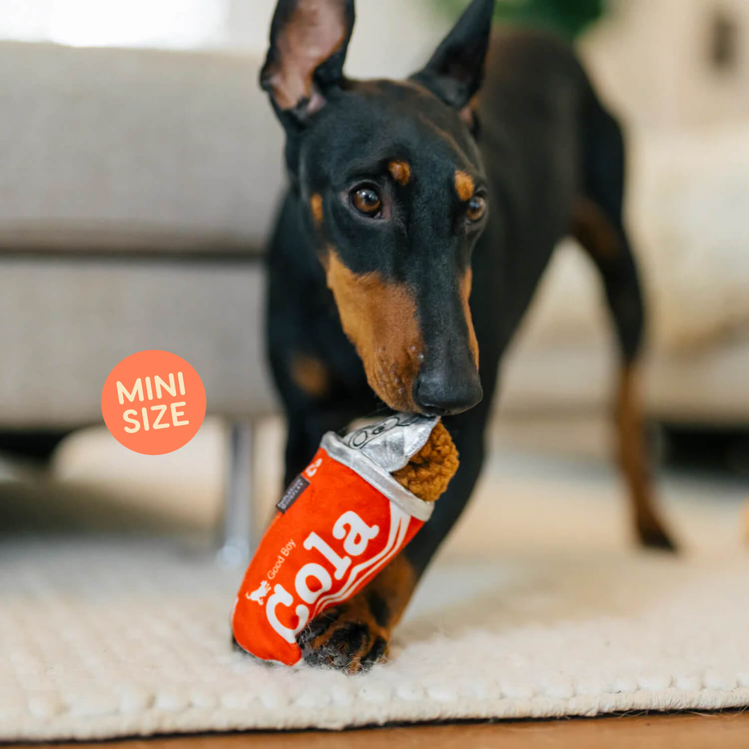 PLAY Snack Attack Good Boy Cola Plush Toy