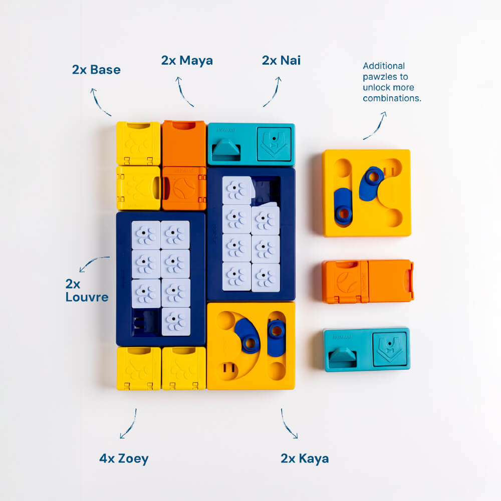 Pawzler Modular Dog Puzzle 