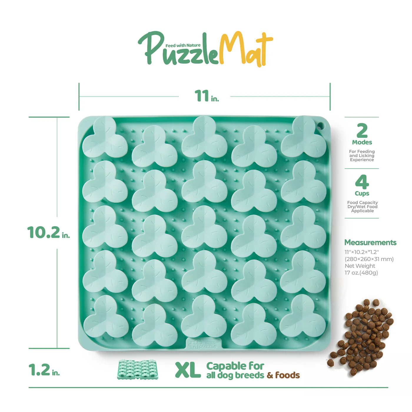 Puzzle Mat | Slow Feeder & Lick Mat