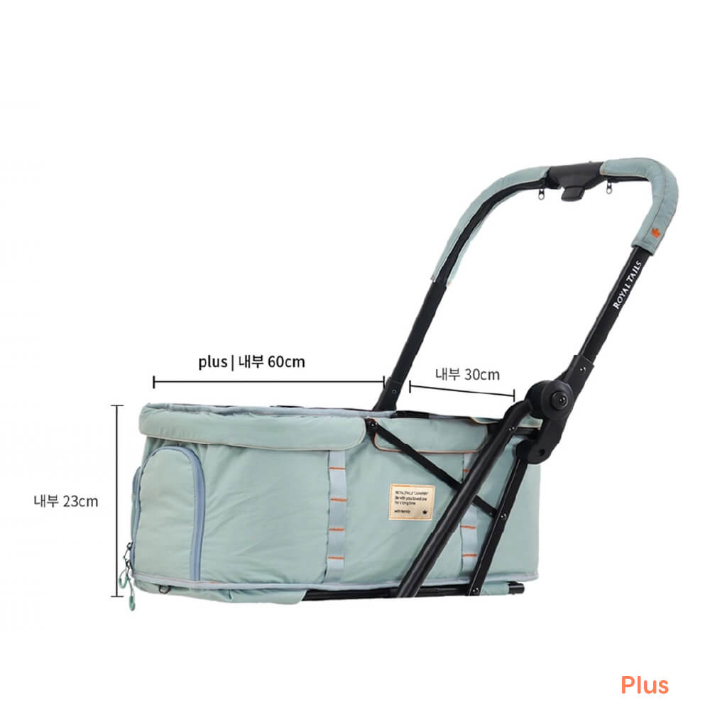 Royal Tails Florence Jumper Pet Stroller | Sky Blue