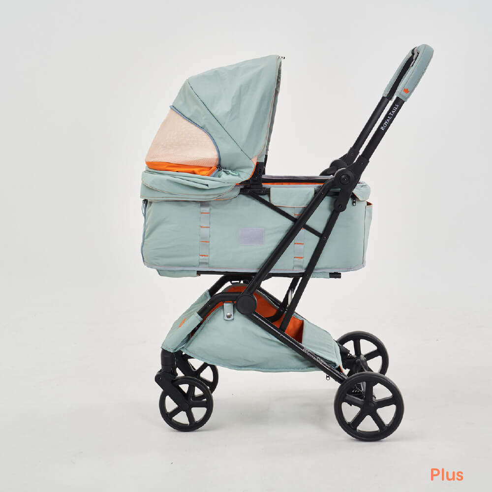 Royal Tails Florence Jumper Pet Stroller | Sky Blue