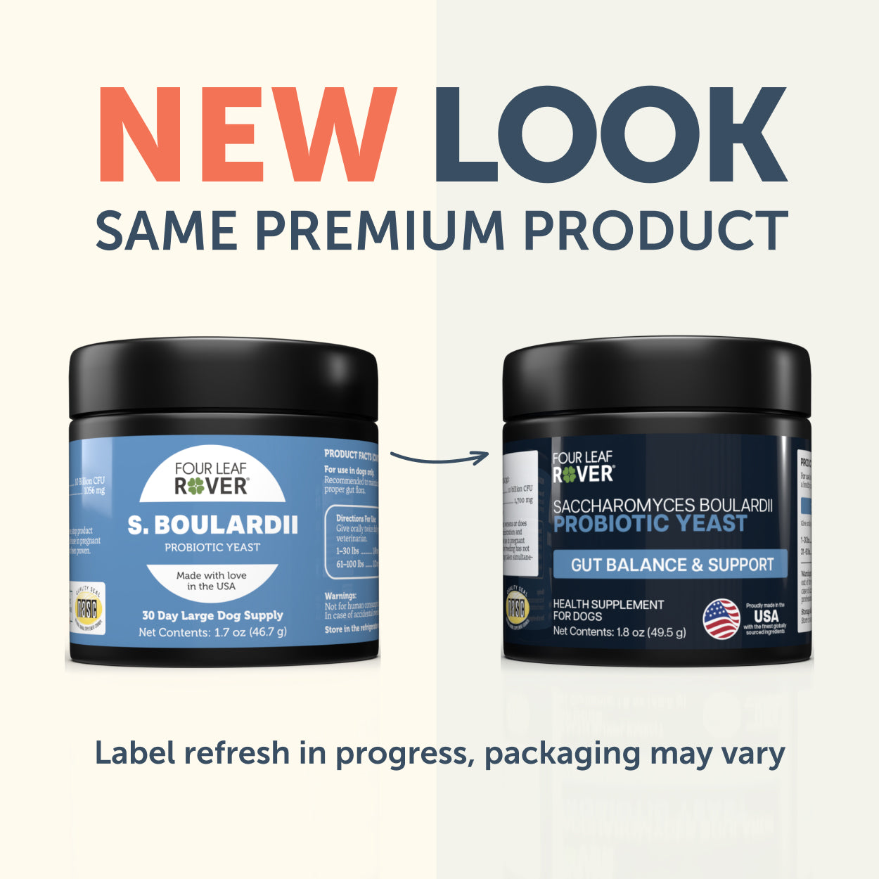 Four Leaf Rover Saccharomyces boulardii | Yeast-Based Probiotics