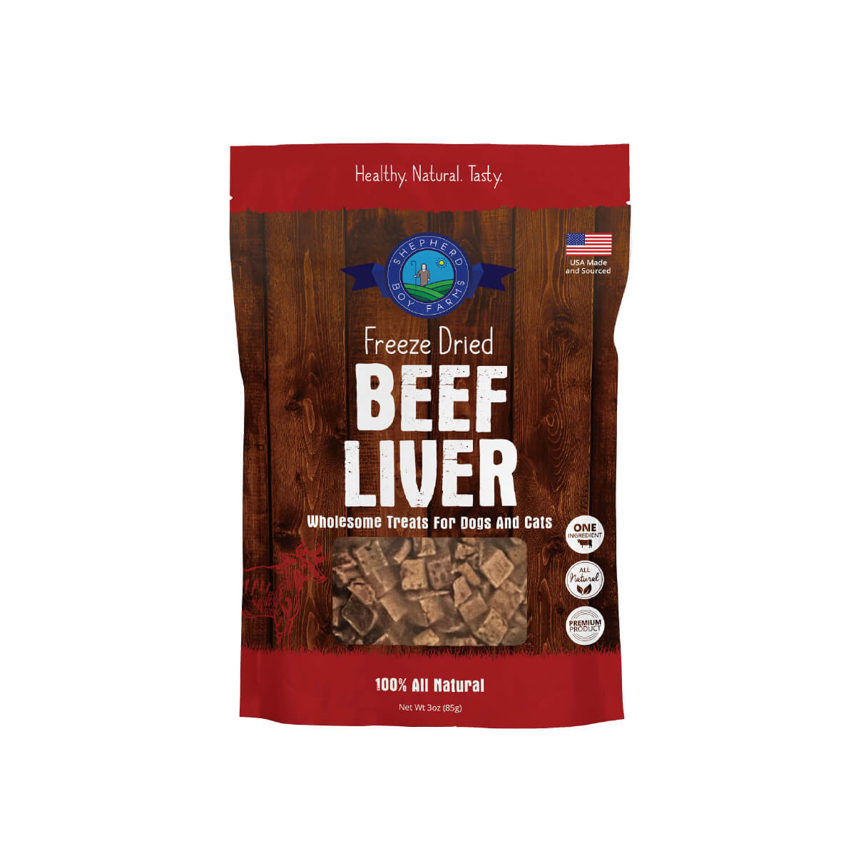 Shepherd Boy Farms Freeze-dried Treats | Beef Liver