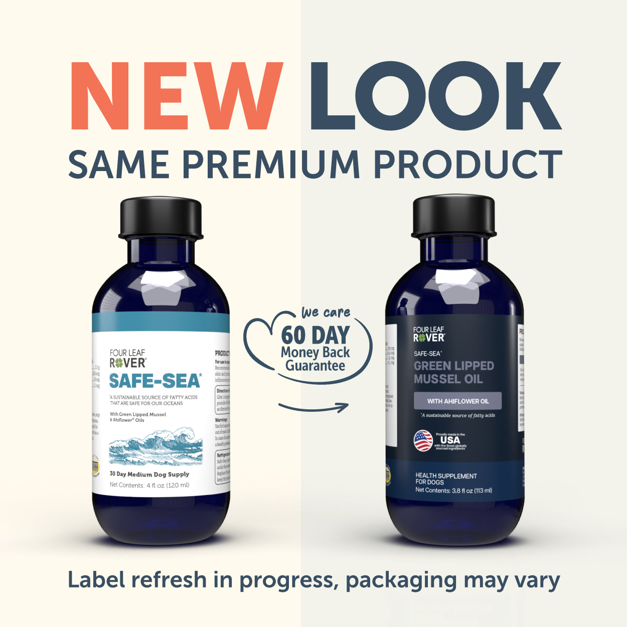 Four Leaf Rover Safe-Sea | Green Lipped Mussel Oil