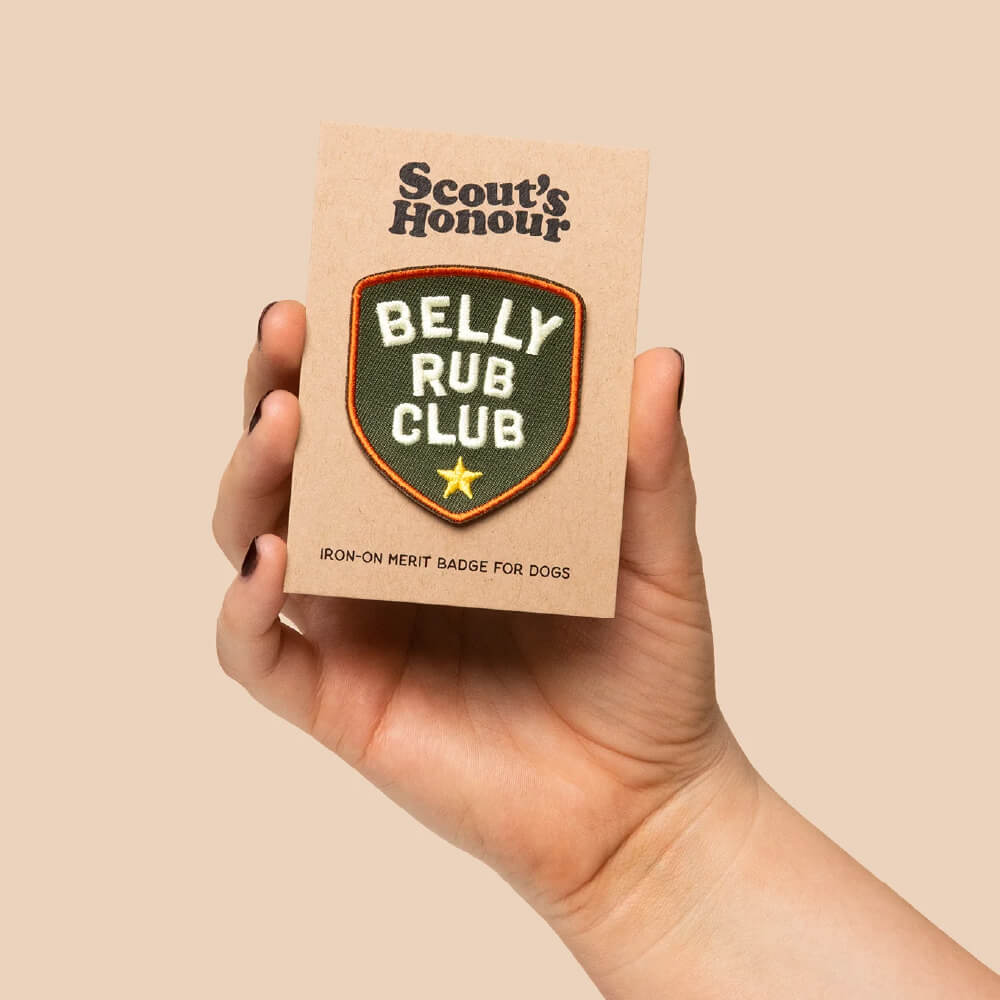 Scout's Honour Iron On Patch | Belly Rub Club