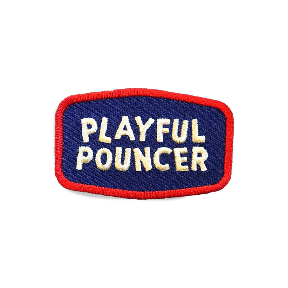 Scout's Honour Iron On Patch | Playful Pouncer