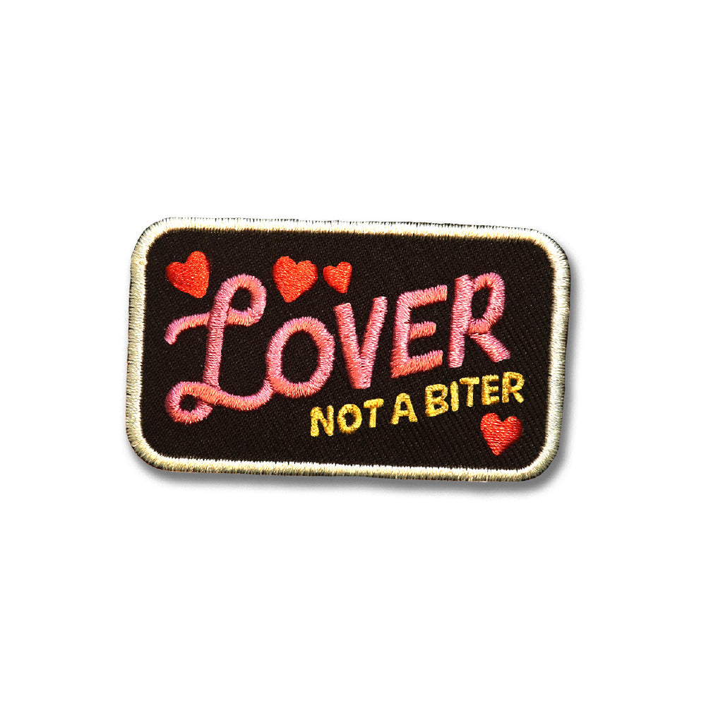 Scout's Honour Iron On Patch | Lover Not a Biter