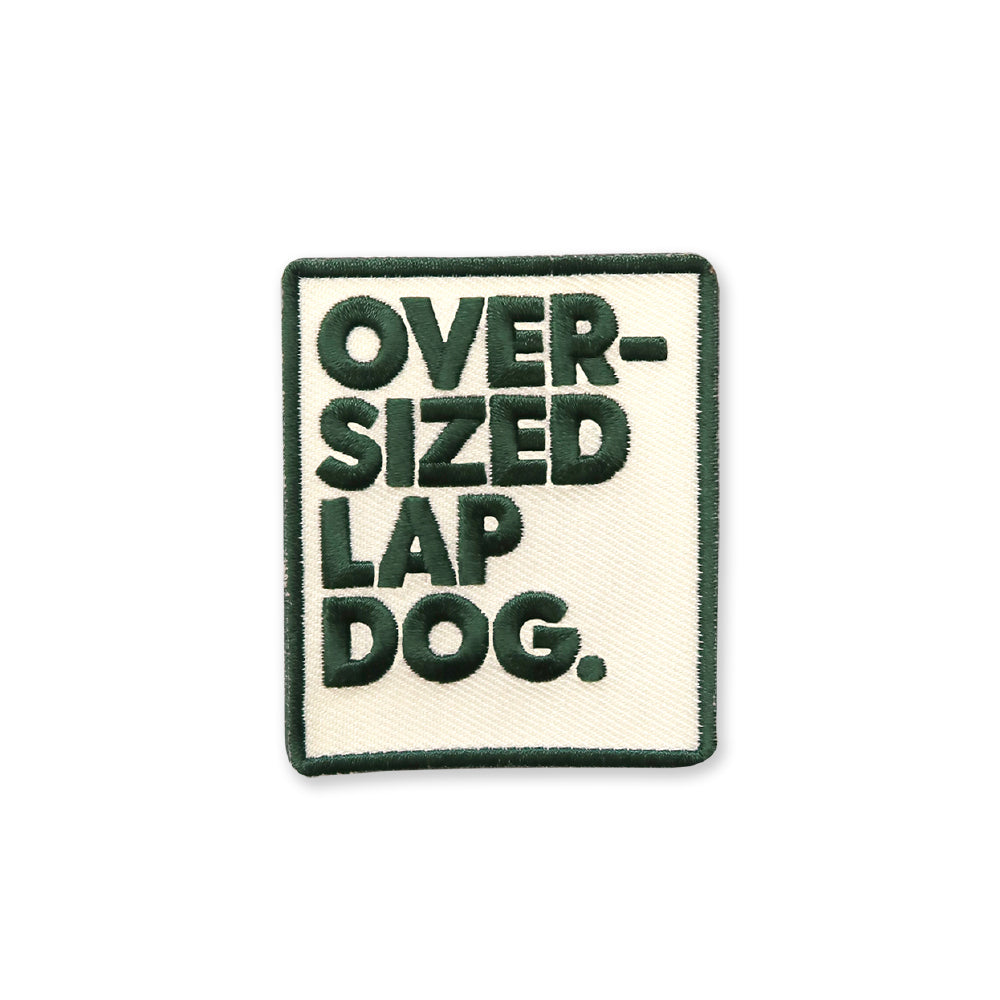 Scout's Honour Iron On Patch | Oversized Lap Dog