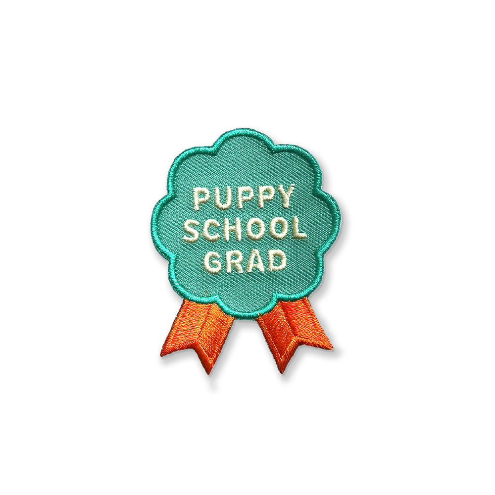 Scout's Honour Iron On Patch | Puppy School Grad