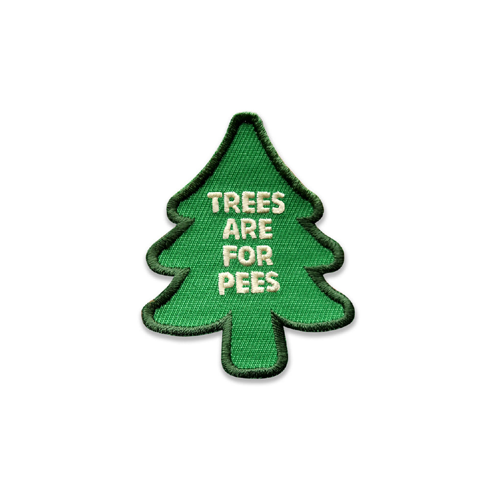 Scout's Honour Iron On Patch | Trees Are For Pees