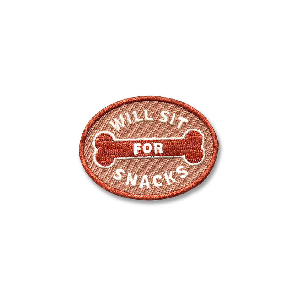 Scout's Honour Iron On Patch | Will Sit for Snacks