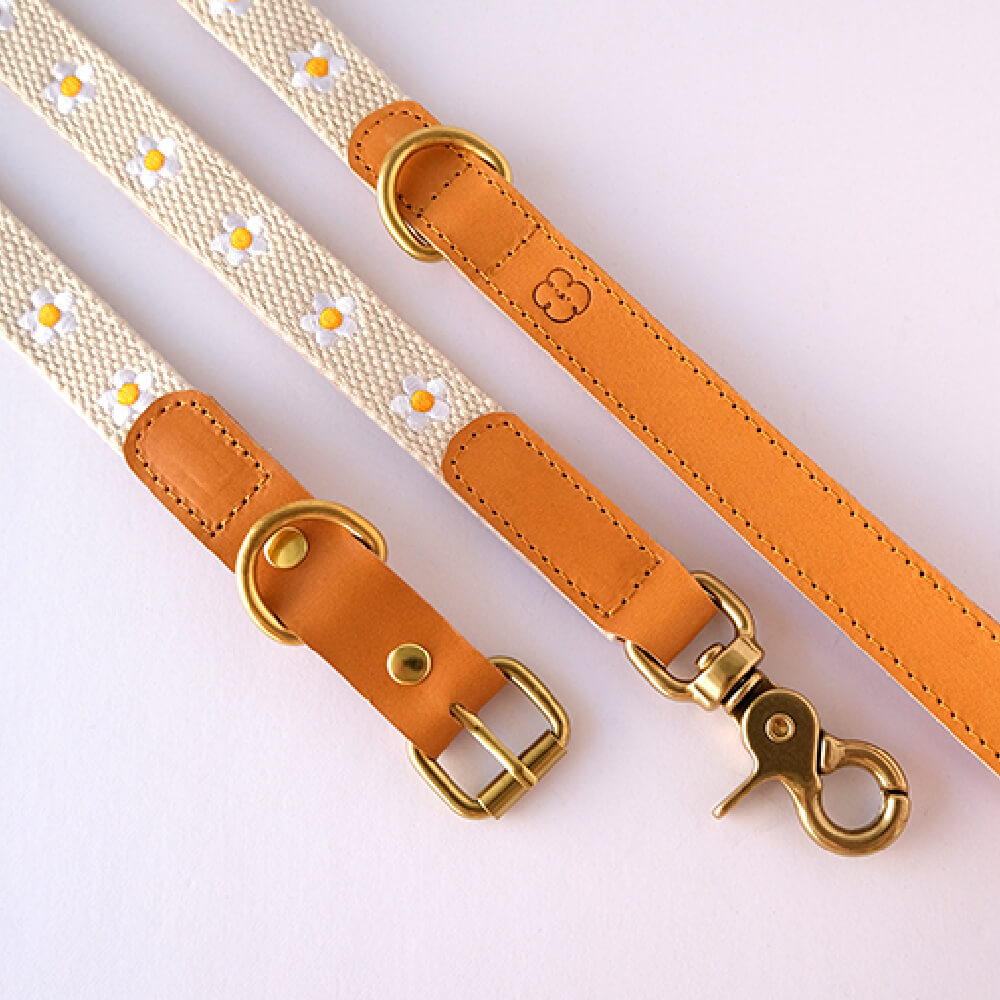 Som Studio Daisy Leash | Beige