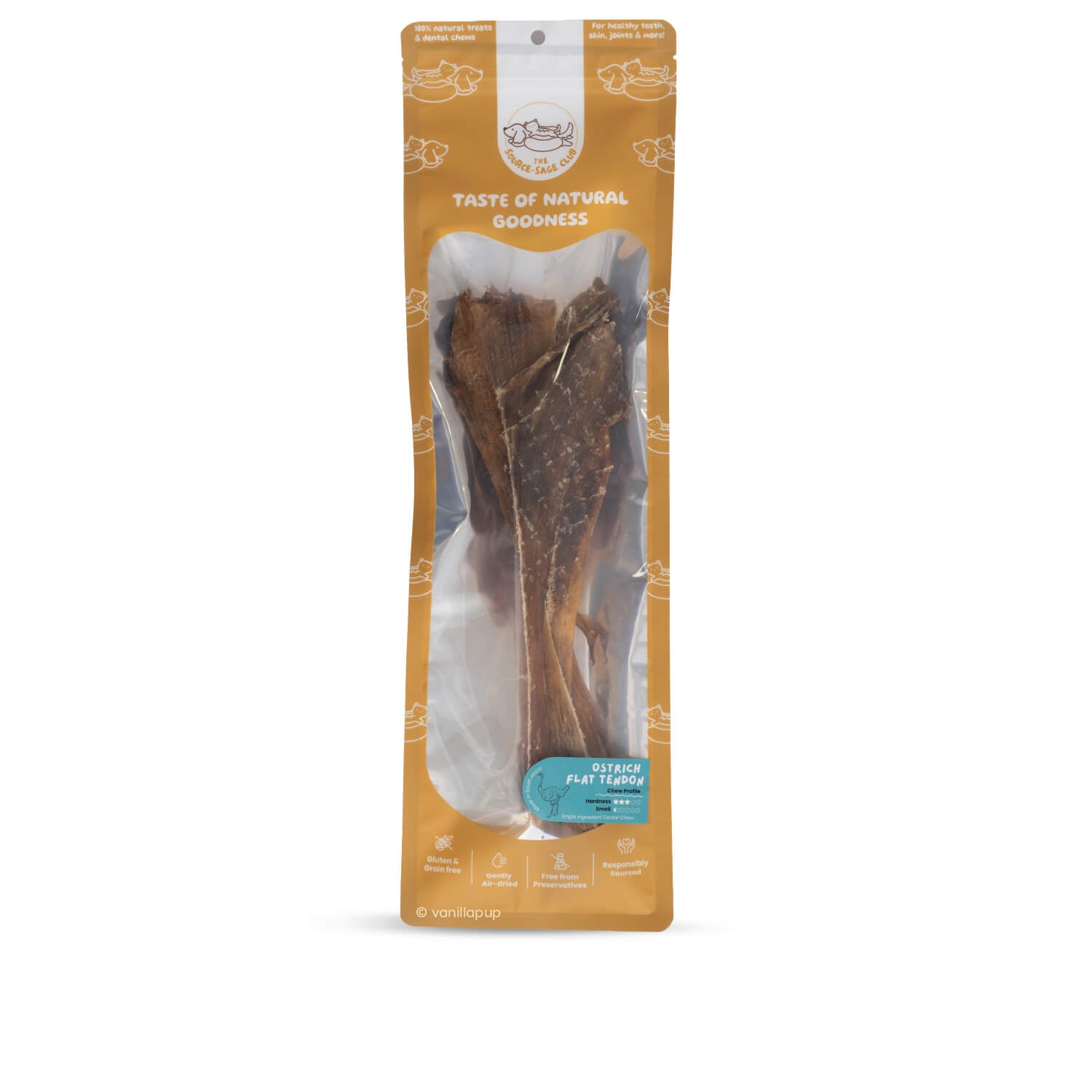 The Source-Sage Club Ostrich Thick Flat Tendon