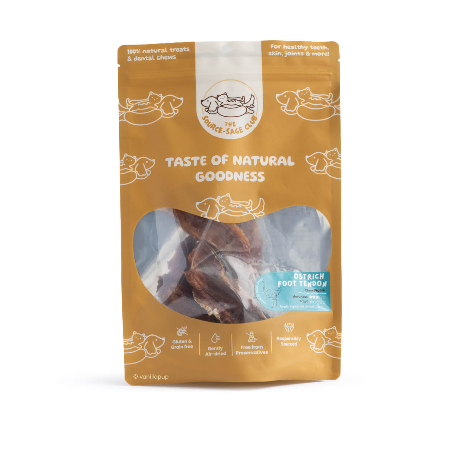 The Source-Sage Club Ostrich Foot Tendons