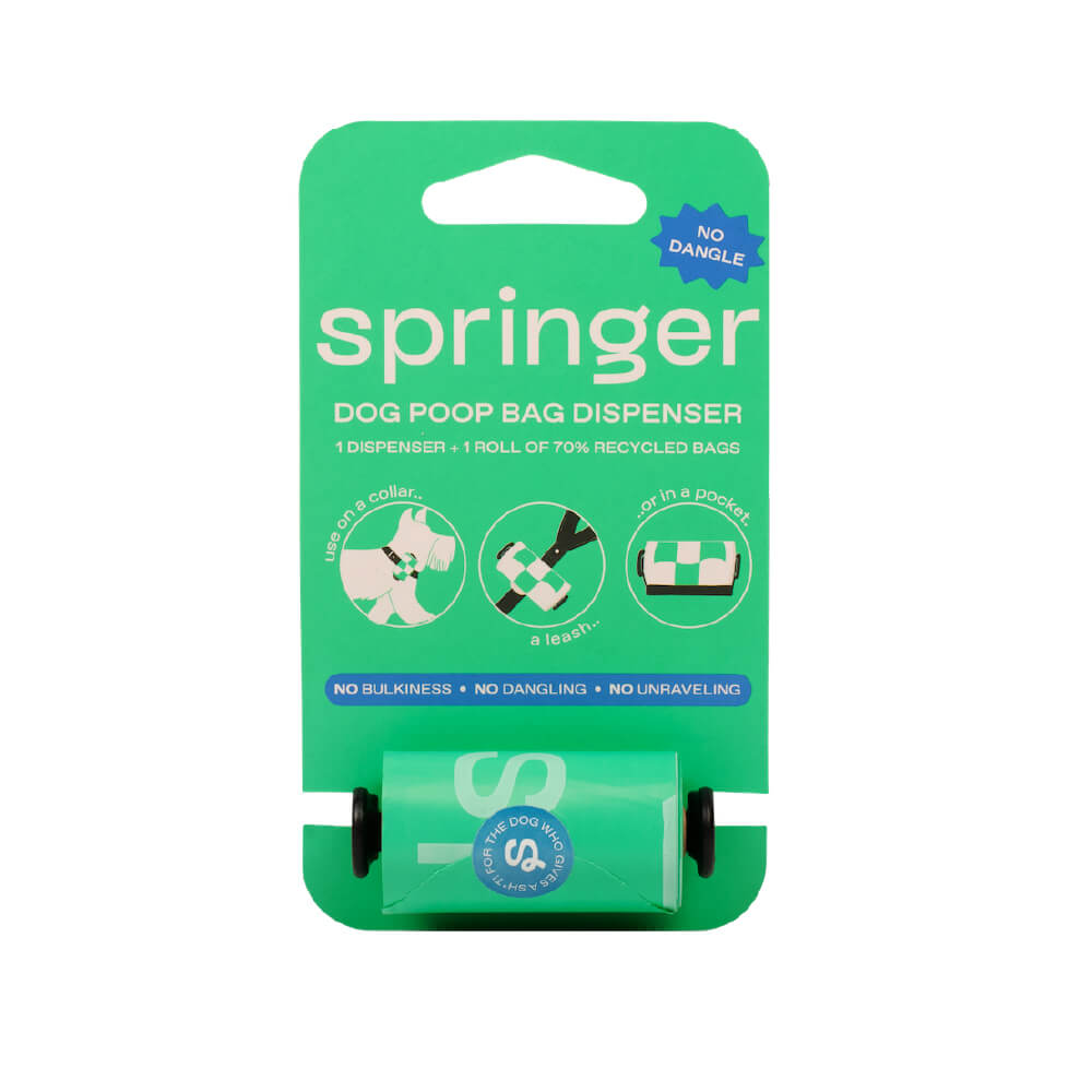 Springer Dog Poop Bag Dispenser + Roll