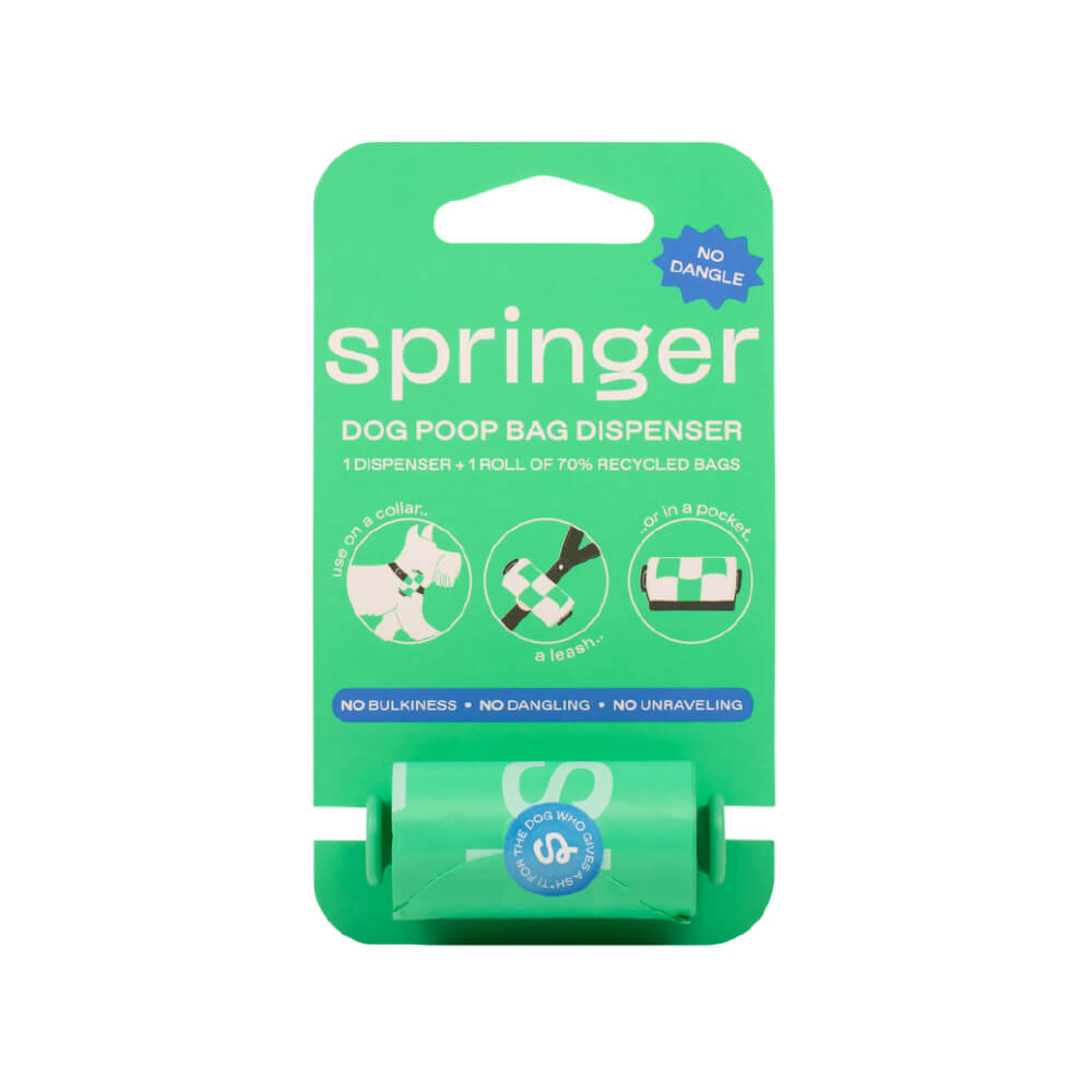 Springer Dog Poop Bag Dispenser + Roll