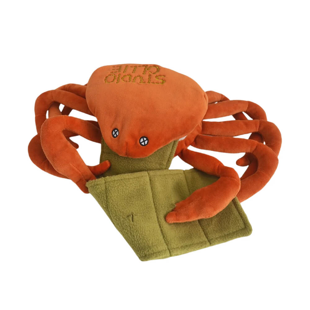 Studio Ollie Snow Crab Nosework Toy