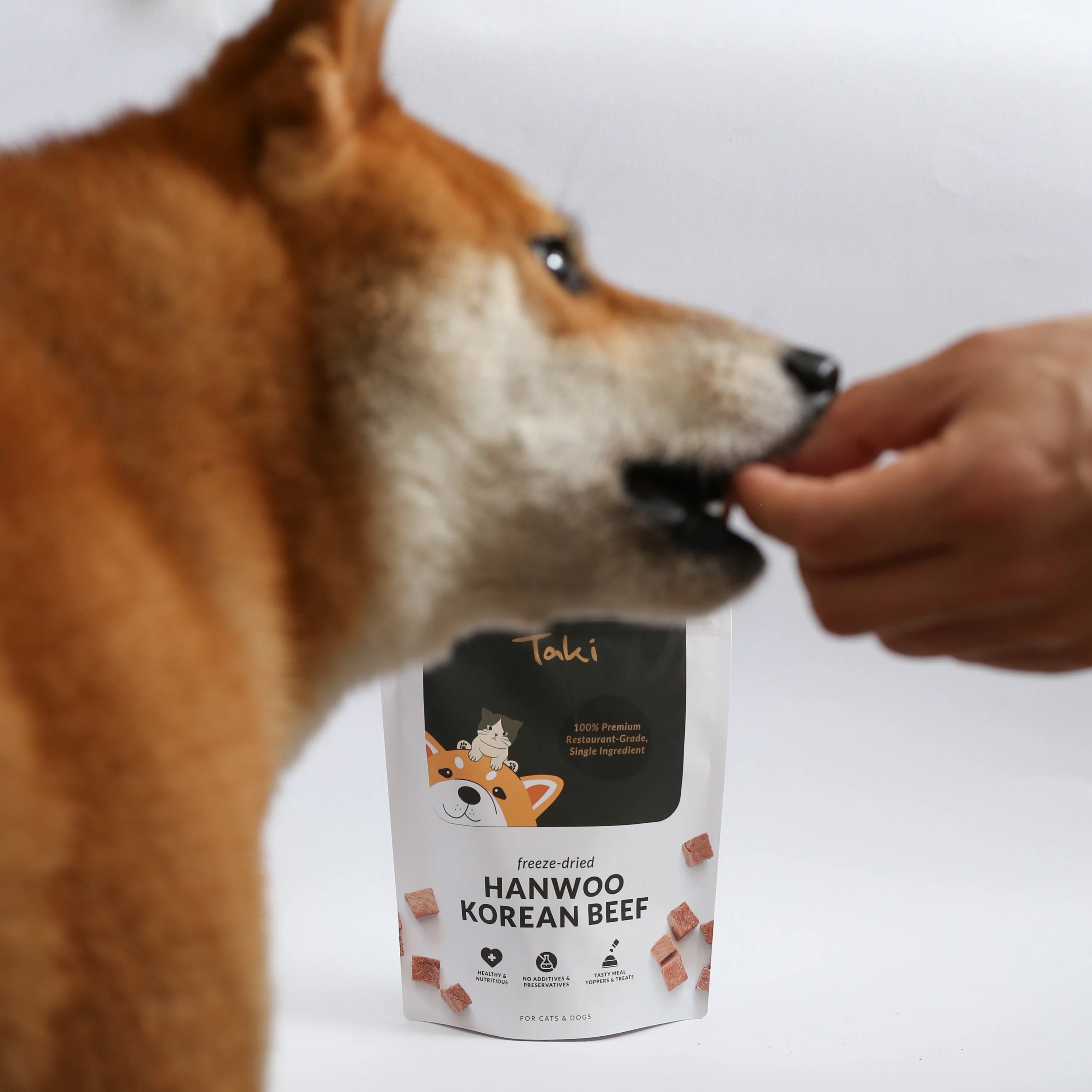 Taki Freeze-dried Hanwoo Korean Beef Treats (Value Pack)