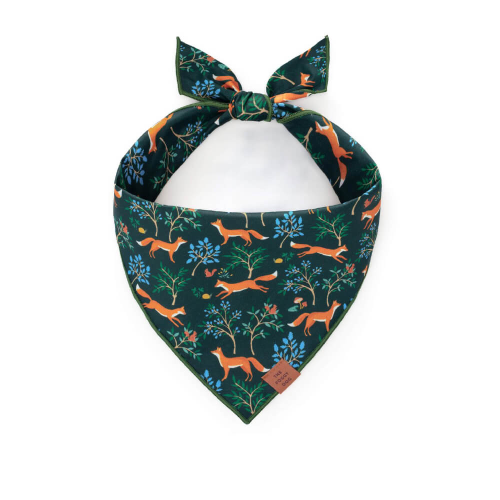 The Foggy Dog Woodland Fox Bandana