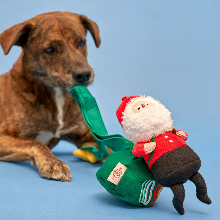 the furryfolks Santa Paws Nosework Toy