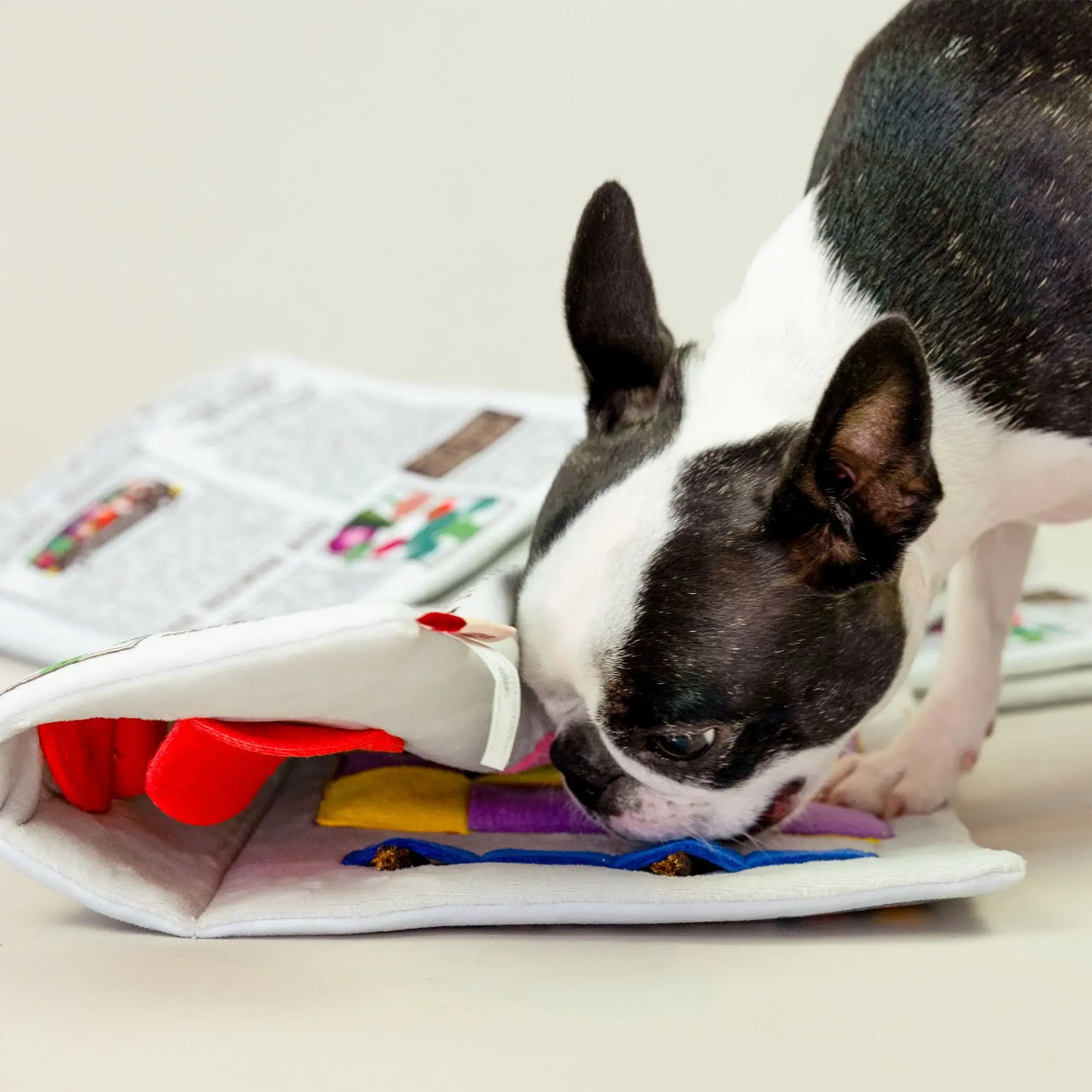 the furryfolks Newspaper Snuffle Mat