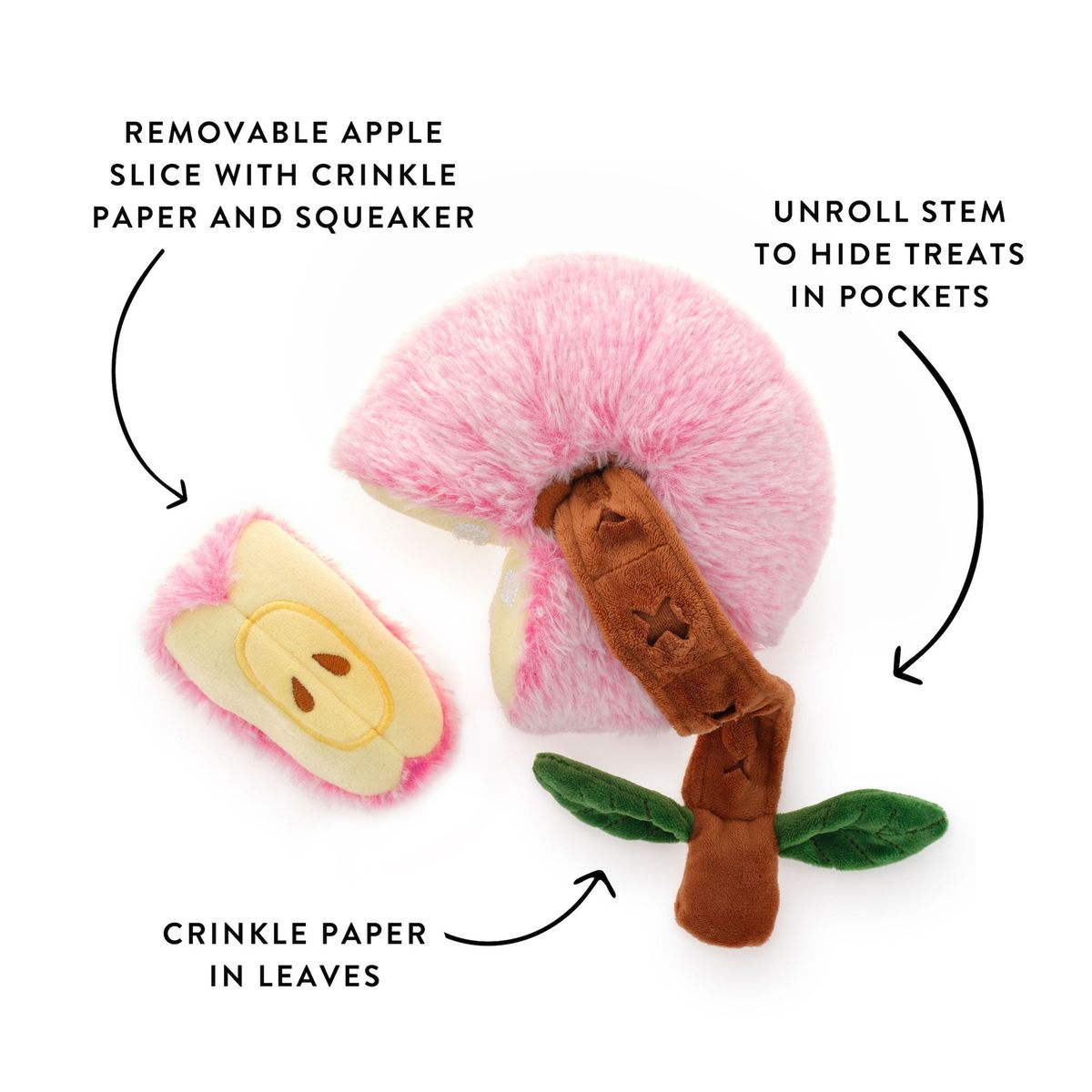 The Foggy Dog Apple Snuffle Toy