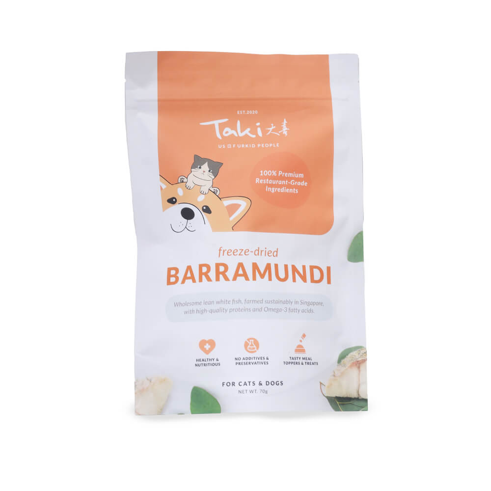 Taki Pets Freeze-dried Barramundi Treats (Value Pack)