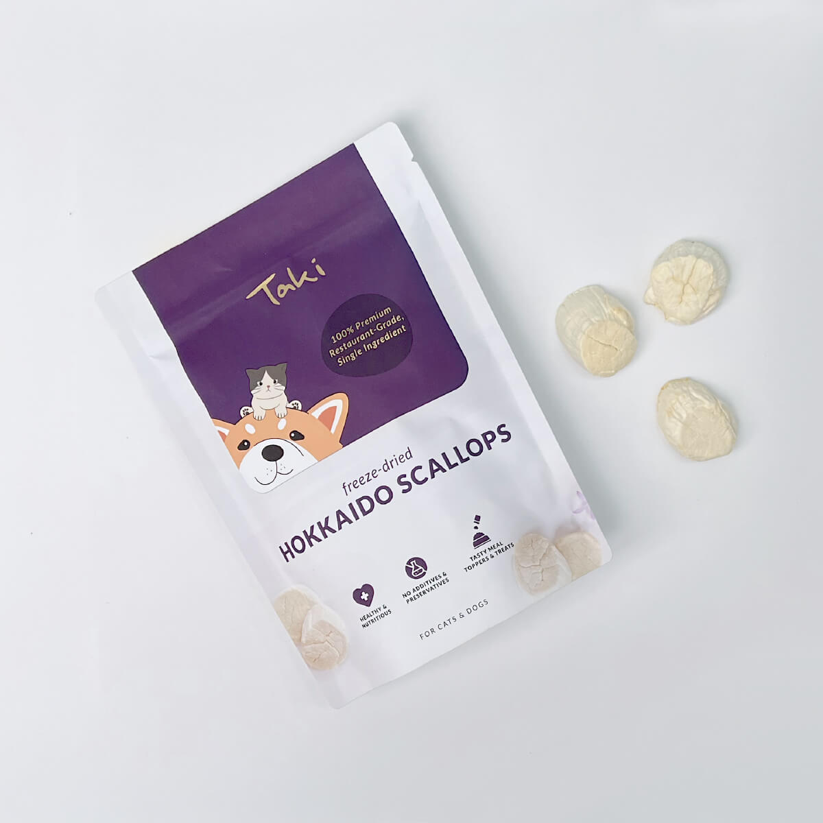 Taki Freeze-dried Mini Packs | Hokkaido Scallop