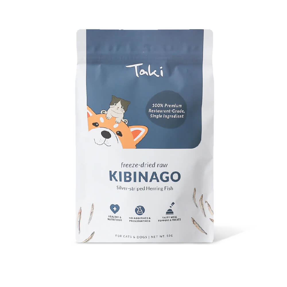 Taki Freeze-dried Kibinago Treats (Value Pack)