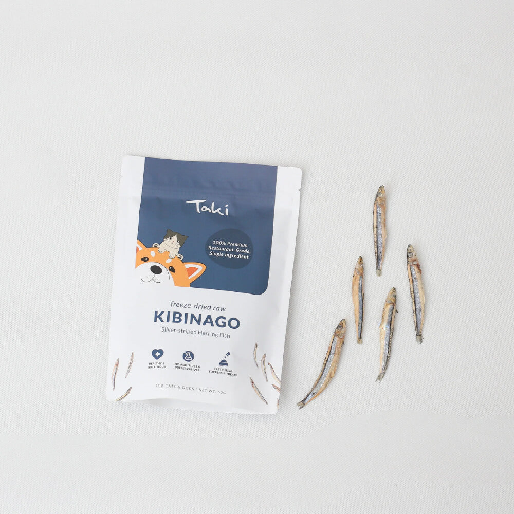 Taki Freeze-dried Kibinago Treats (Value Pack)