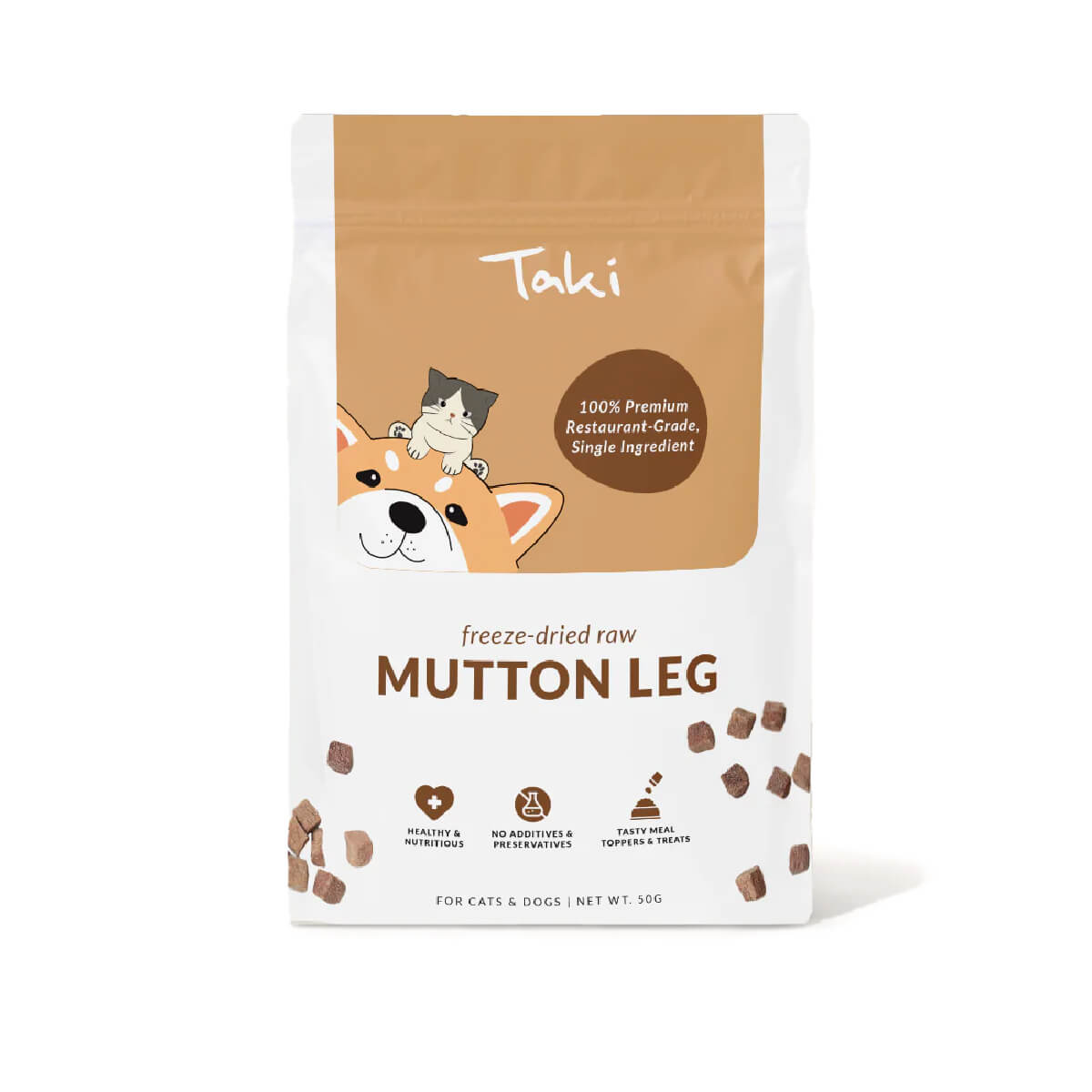 Taki Freeze-dried Mutton Leg Treats (Value Pack)