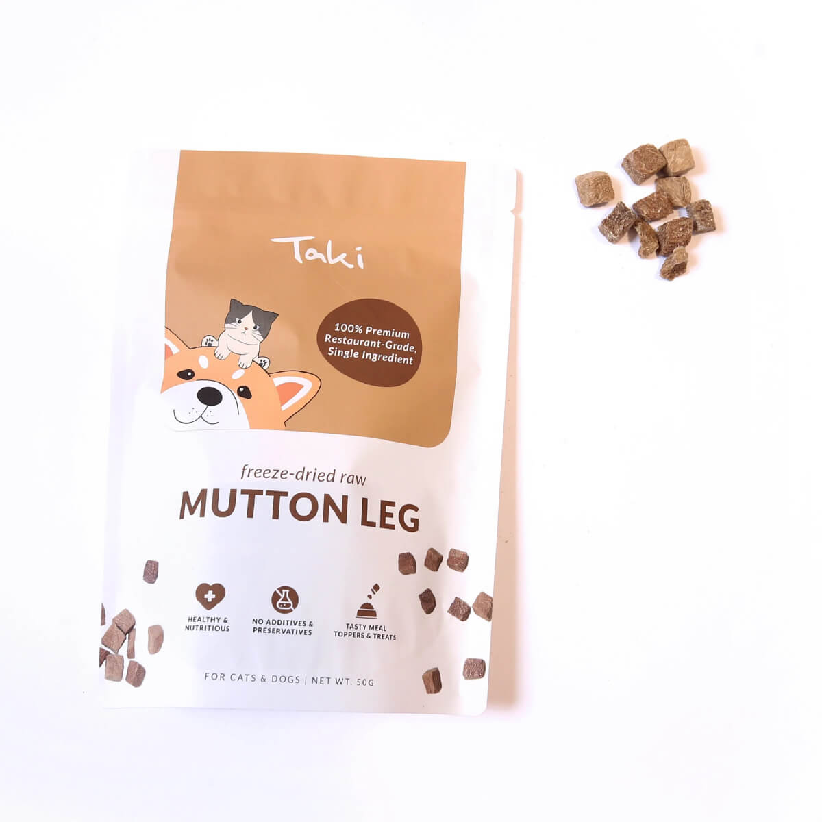 Taki Freeze-dried Mutton Leg Treats (Value Pack)