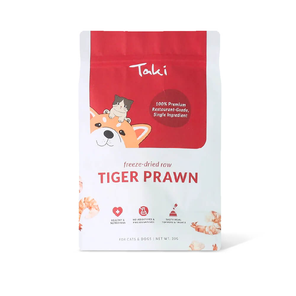 Taki Freeze-dried Tiger Prawn Treats (Value Pack)