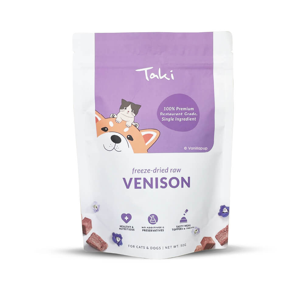 Taki Pets Freeze-dried Venison Treats (Value Pack)