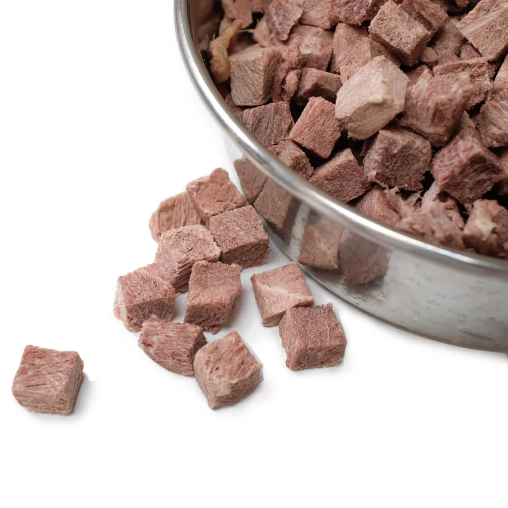 Taki Pets Freeze-dried Treats | Essential Beef Cubes