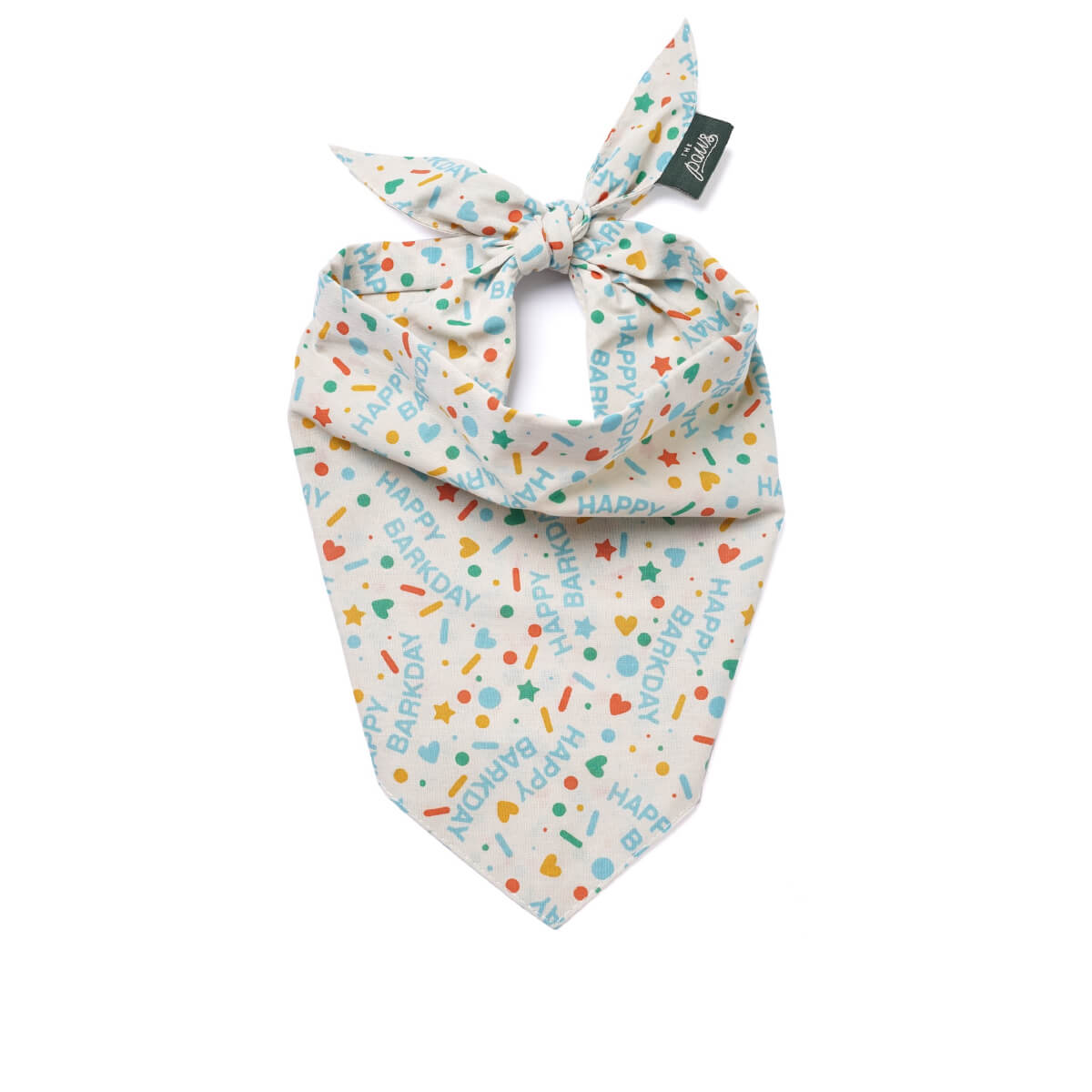 The Paws Bandana | Sparkle Pawty Blue