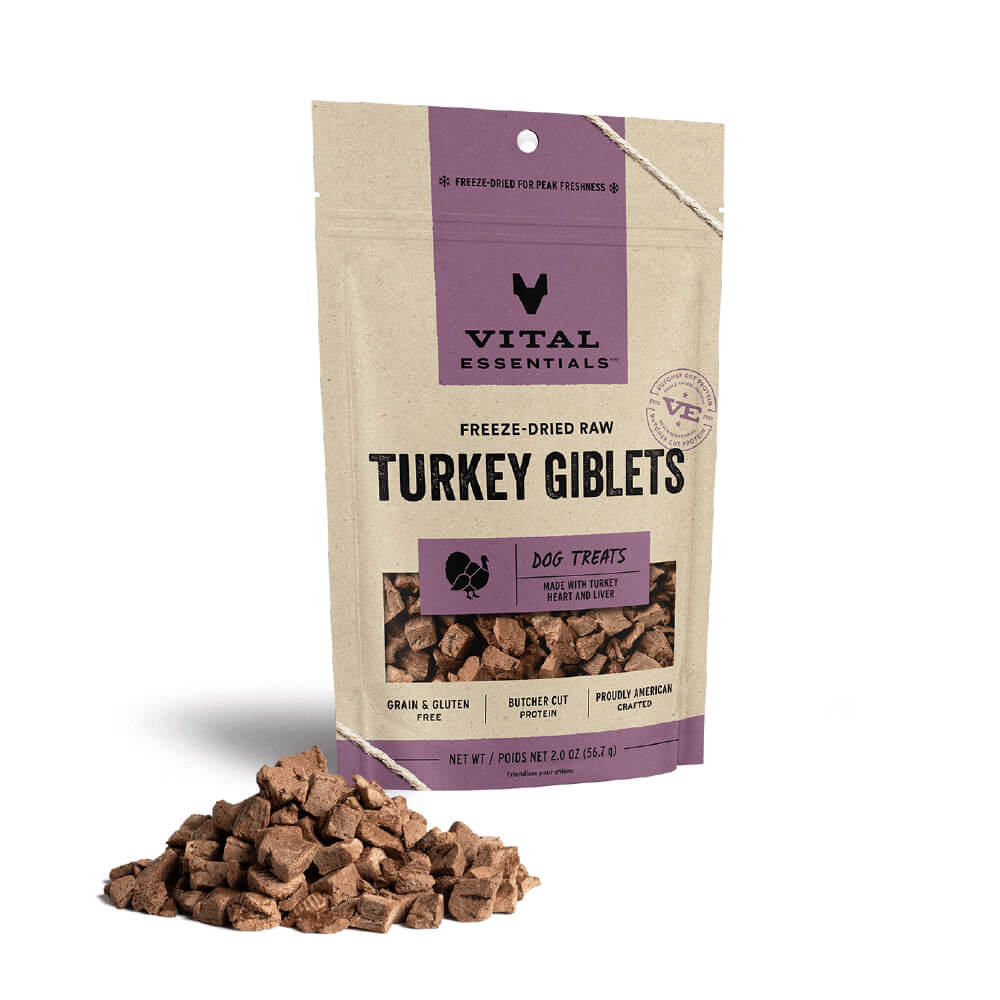 Vital Essentials® Freeze-Dried Turkey Giblets