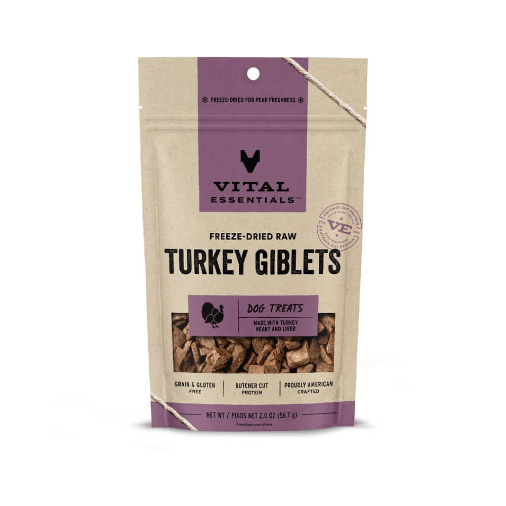 Vital Essentials® Freeze-Dried Turkey Giblets