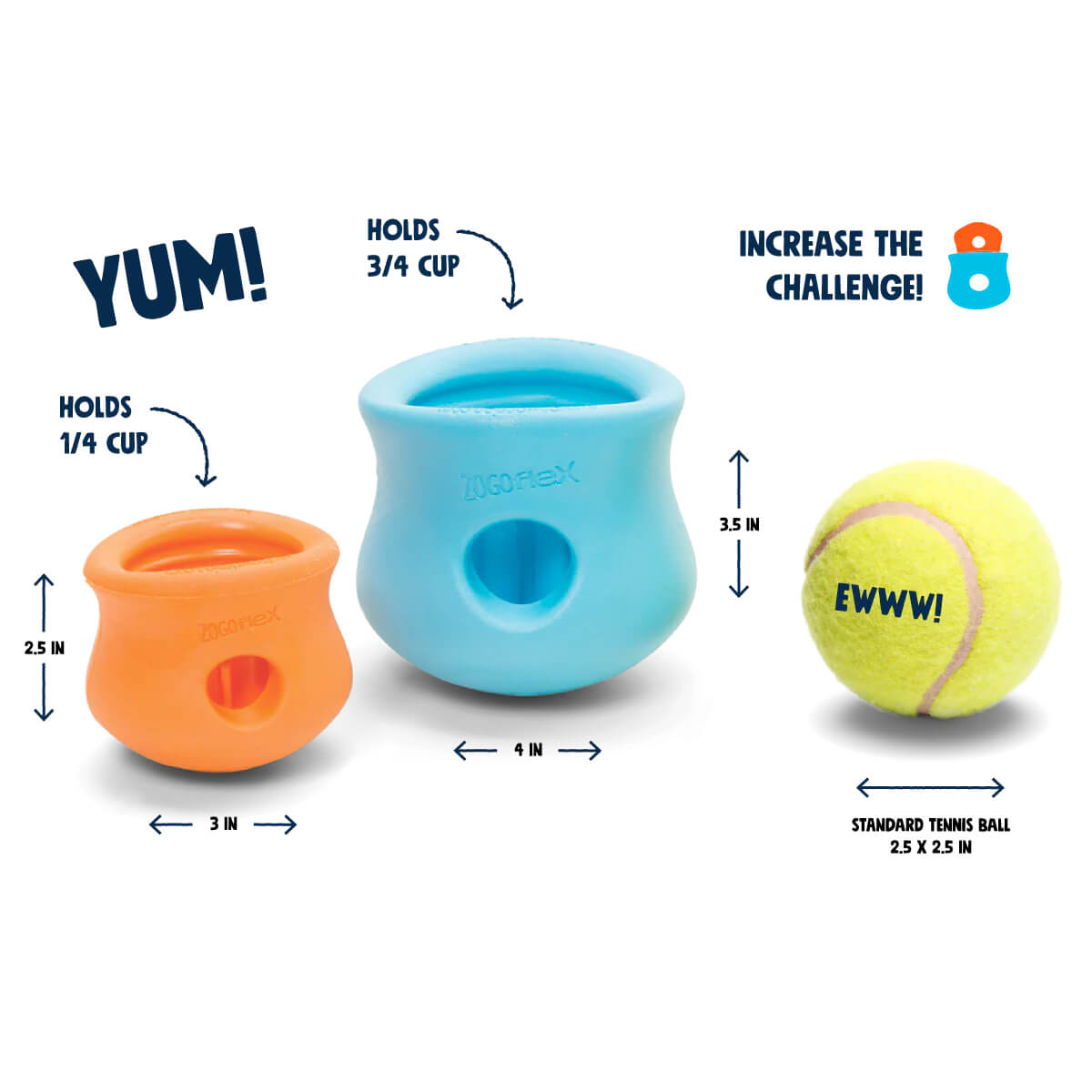 West Paw Zogoflex Toppl