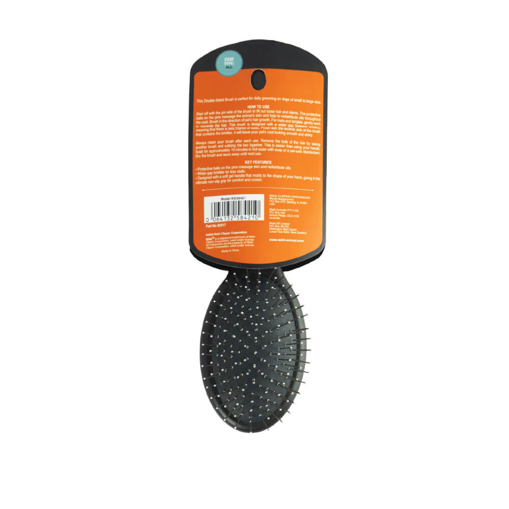 Wahl Double-Sided Pin Dog Brush (Large)