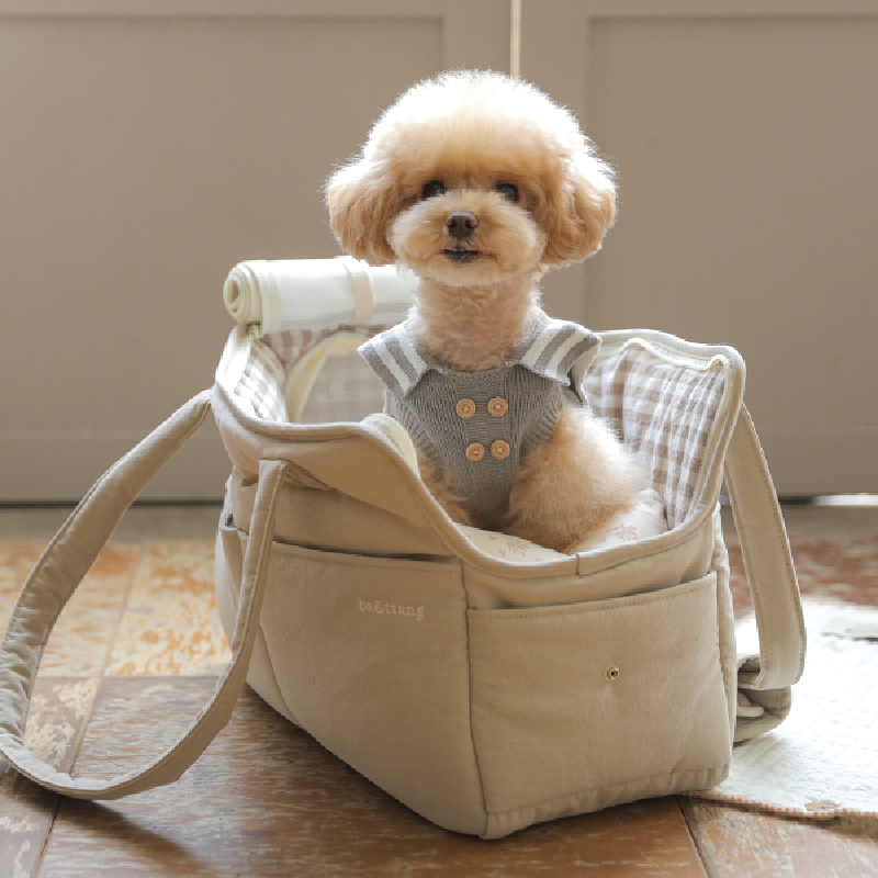 DICH HENDERSON PUPPY BAG / SAND BEIGE 【公式通販】 DICH HENDERSON PUPPY BAG / SAND BEIGE 【公式通販】