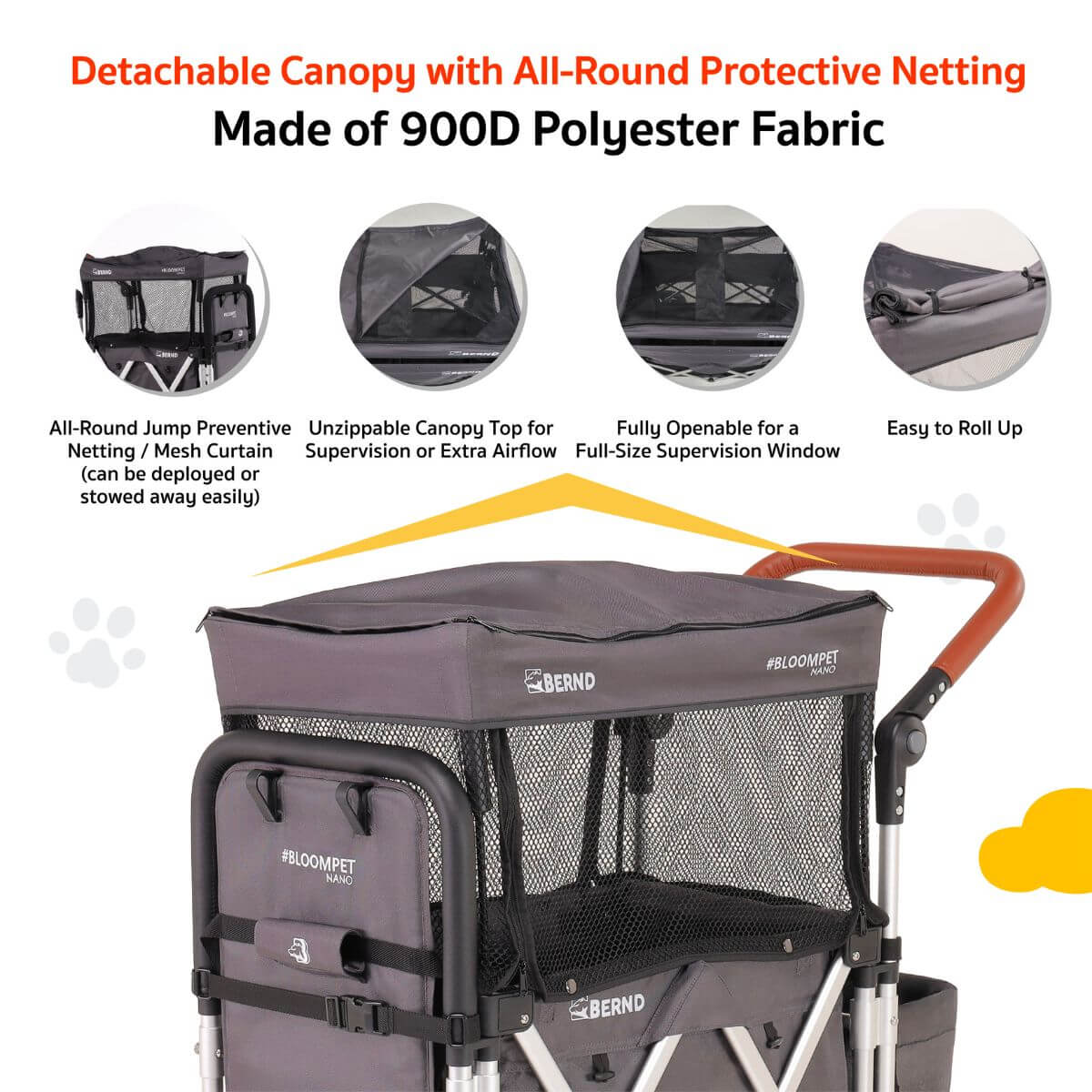 Features of the Bernd Pets Bloom Nano.