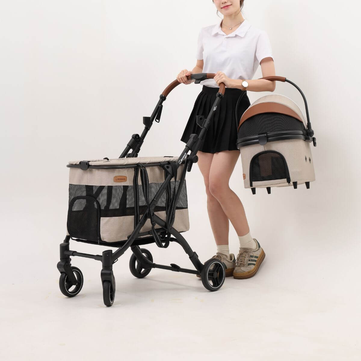 BERND Pets Wanda Pet Stroller | 3 Colours