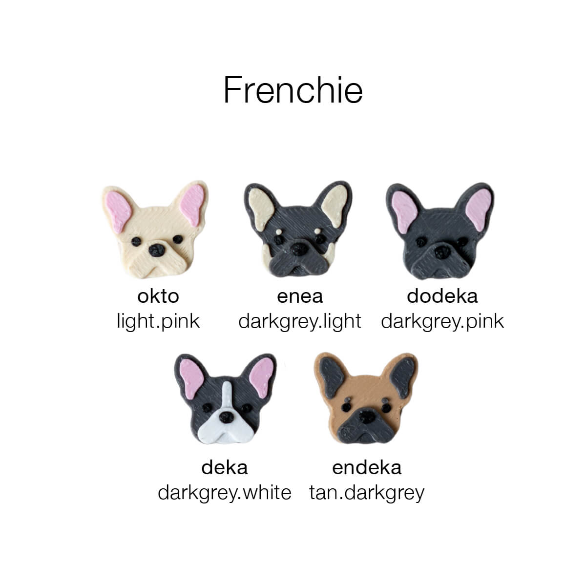 Elyand.co Shoe Charms | Frenchie